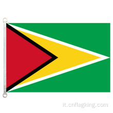 Bandiera nazionale della Guyana 90*150 cm 100% poliestere